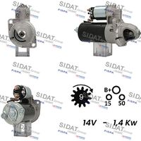 SIDAT S12BH0603A2 - Motor de arranque