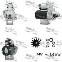 SIDAT S12BH0605A2 - Motor de arranque