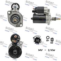 SIDAT S12BH0623A2 - Motor de arranque