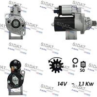 SIDAT S12BH0629A2 - Motor de arranque