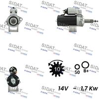 SIDAT S12BH0656A2 - Motor de arranque