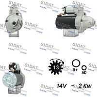 SIDAT S12BH0680A2 - Motor de arranque