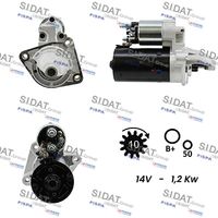 SIDAT S12BH0697A2 - Motor de arranque