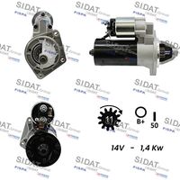 SIDAT S12BH0757A2 - Motor de arranque