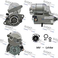 SIDAT S12DE0079A2 - Motor de arranque