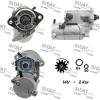 SIDAT S12DE0257A2 - Motor de arranque