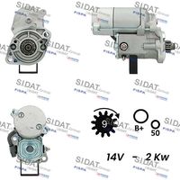 SIDAT S12DE0296A2 - Motor de arranque