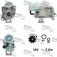 SIDAT S12DE0321A2 - Motor de arranque