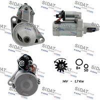 SIDAT S12DE0359A2 - Motor de arranque