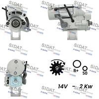 SIDAT S12DE0458A2 - Motor de arranque