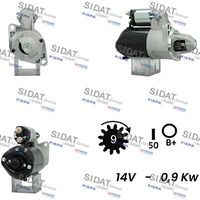 SIDAT S12DE0582A2 - Motor de arranque