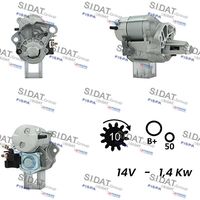 SIDAT S12DE0750A2 - Motor de arranque