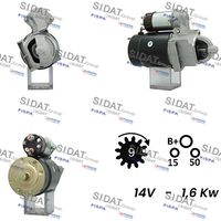 SIDAT S12DR0748A2 - Motor de arranque