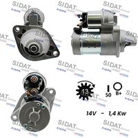 SIDAT S12HT0037A2 - Motor de arranque