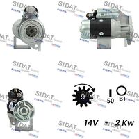 SIDAT S12HT0330A2 - Motor de arranque