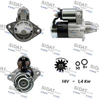 SIDAT S12HT0531A2 - Motor de arranque