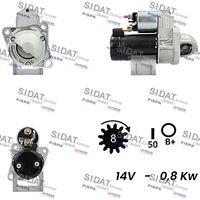 SIDAT S12HY0434A2 - Motor de arranque