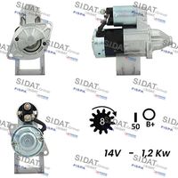 SIDAT S12MH0157A2 - Motor de arranque