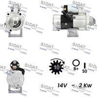 SIDAT S12MH0165A2 - Motor de arranque