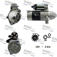 SIDAT S12MH0308A2 - Motor de arranque