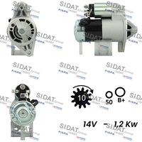 SIDAT S12MH0393A2 - Motor de arranque