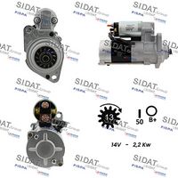 SIDAT S12MH0413A2 - Motor de arranque