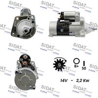 SIDAT S12MH0503A2 - Motor de arranque