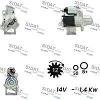 SIDAT S12MH0540A2 - Motor de arranque