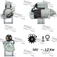 SIDAT S12MH0547A2 - Motor de arranque