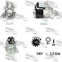 SIDAT S12MH0746A2 - Motor de arranque