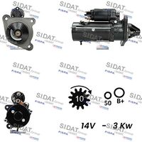 SIDAT S12ML0370A2 - Motor de arranque