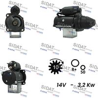 SIDAT S12ML0671A2 - Motor de arranque