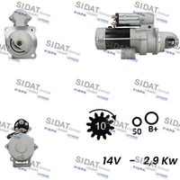 SIDAT S12NK0355A2 - Motor de arranque