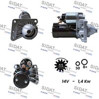 SIDAT S12VA0001A2 - Motor de arranque