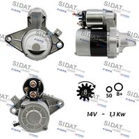 SIDAT S12VA0011A2 - Motor de arranque