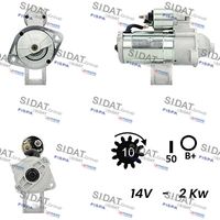 SIDAT S12VA0024A2 - Motor de arranque