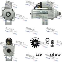 SIDAT S12VA0027A2 - Motor de arranque