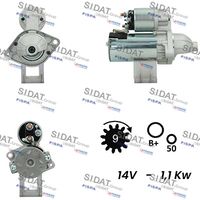 SIDAT S12VA0033A2 - Motor de arranque