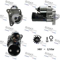 SIDAT S12VA0051A2 - Motor de arranque