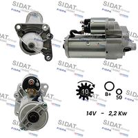 SIDAT S12VA0052A2 - Motor de arranque