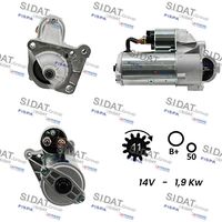 SIDAT S12VA0062A2 - Motor de arranque