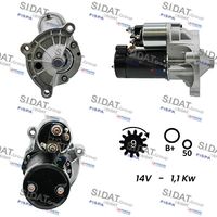 SIDAT S12VA0071A2 - Motor de arranque