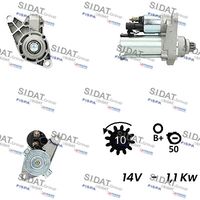 SIDAT S12VA0093A2 - Motor de arranque