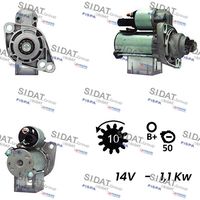 SIDAT S12VA0094A2 - Motor de arranque