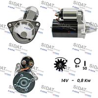 SIDAT S12VA0108A2 - Motor de arranque