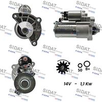 SIDAT S12VA0113A2 - Motor de arranque