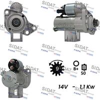 SIDAT S12VA0115A2 - Motor de arranque