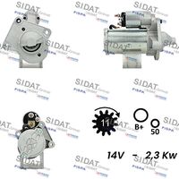 SIDAT S12VA0124A2 - Motor de arranque