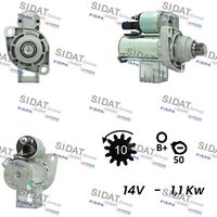 SIDAT S12VA0144A2 - Motor de arranque