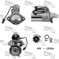 SIDAT S12VA0205A2 - Motor de arranque